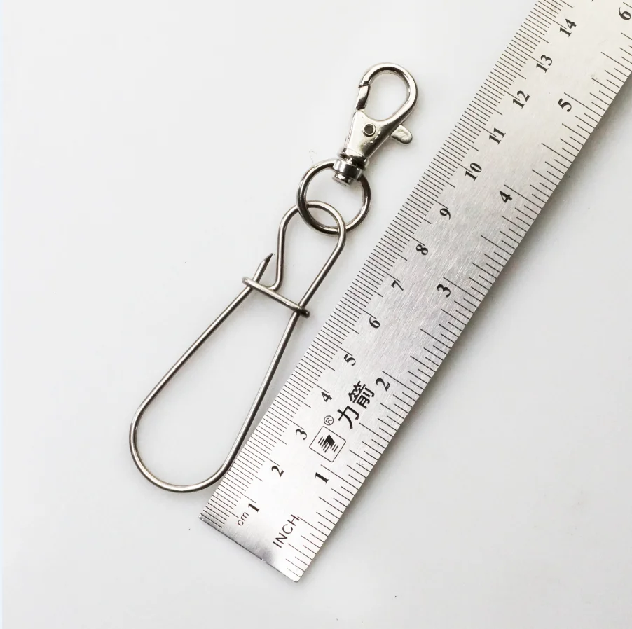 Fishing Ropes Fishing Lock Buckle Stainless Steel Live Belt Float Fish Stringer Fishing Accessories