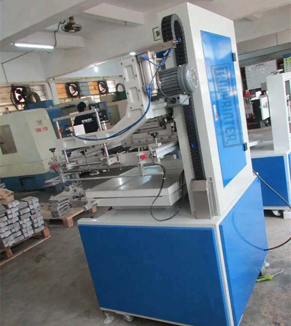 
Vertical high-precision flat screen printing machine for film buttons 