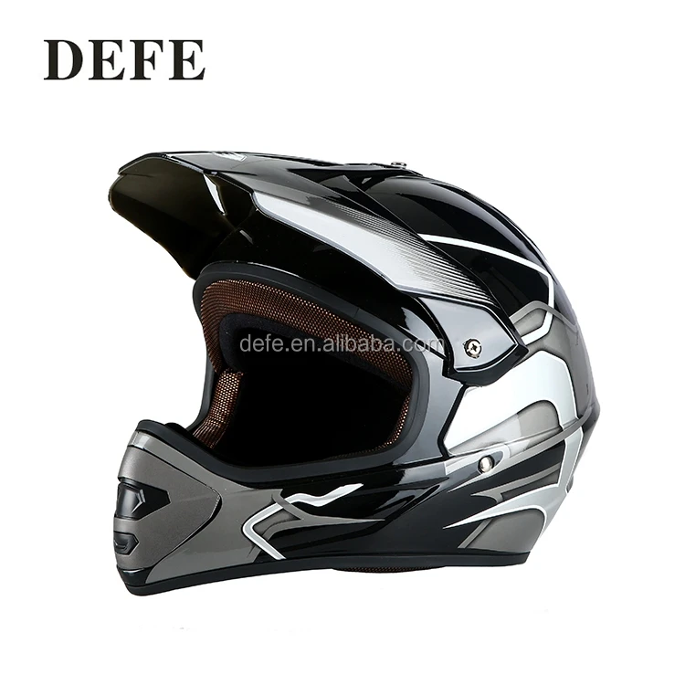 
Wholesale price fancy stylish motorcycle helmets black off-road helmets 