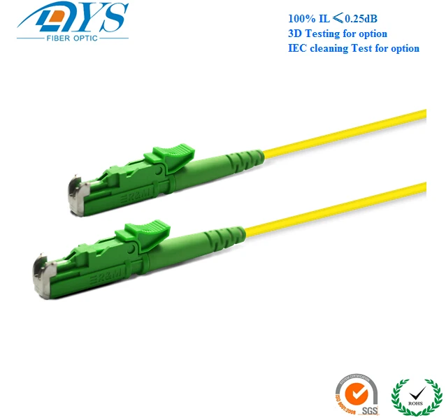Волоконно-оптический кабель E2000/apc разъем коммутационный кабель, оптическое волокно