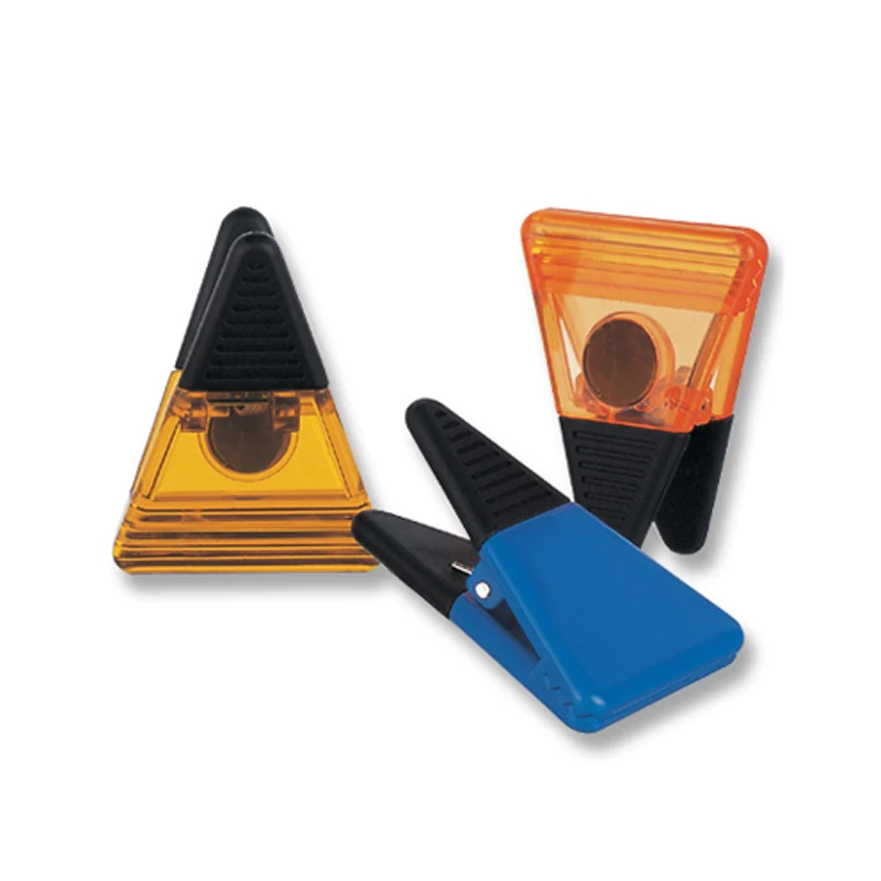 plastic magnetic clip/fridge magnet clip/paper clip