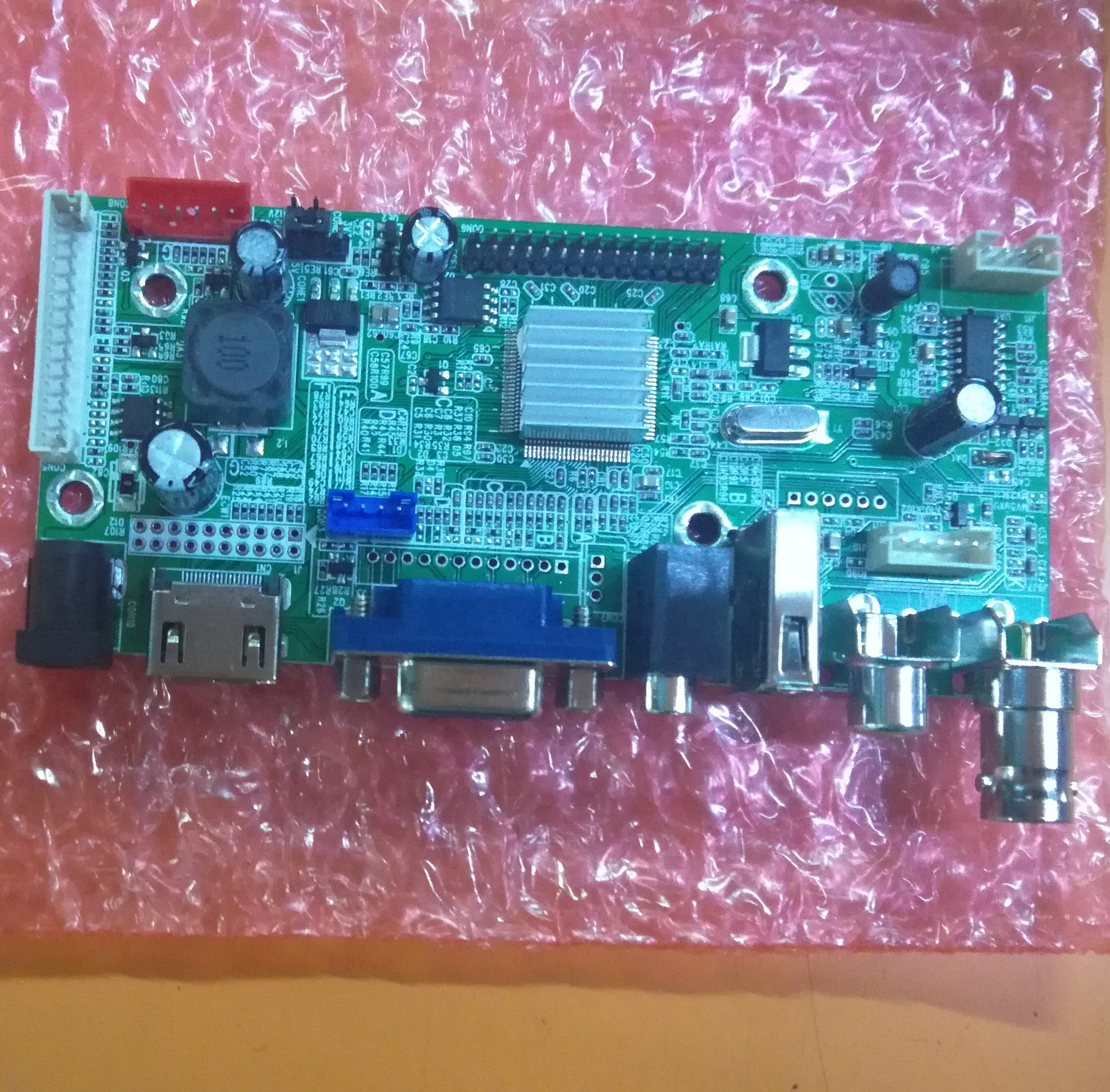 V59-BNC LCD AD Board LCD monitor Driver board with AV/USB/VGA/HDM-input/BNC