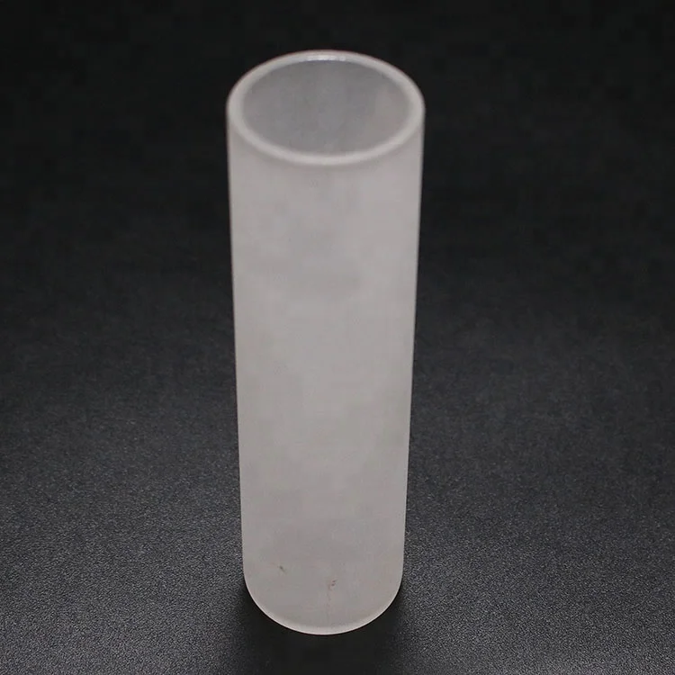 Bathroom frosted flat waterproof temperature resistance glass lamp shade