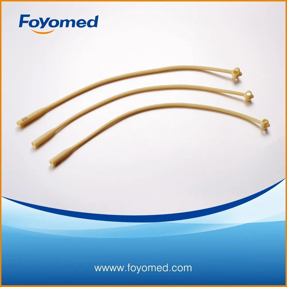 
Latex Malecot Catheter with CE & ISO silicone coated 