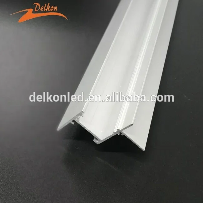 Delkon 46*50mm Aluminum LED Strip Light Profile Channel  Housing for Wall and Ceiling