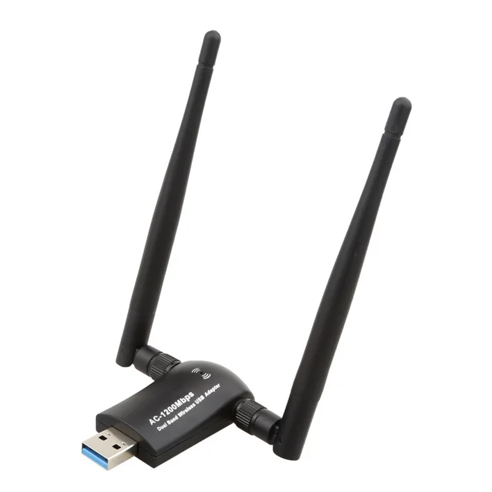 1200 Мбит/с 802.11ac Realtek 8812BU двухдиапазонный USB Wi-Fi адаптер с внешней антенной с высоким коэффициентом усиления 5Dbi