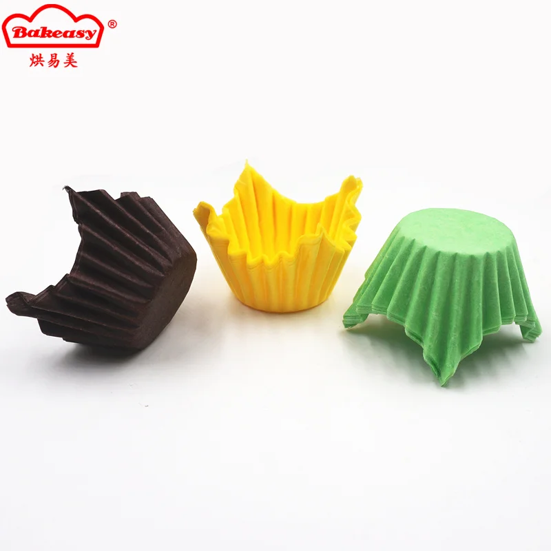 Цветные свадебные бумажная форма для кекса лайнер кухонный кекс чехол