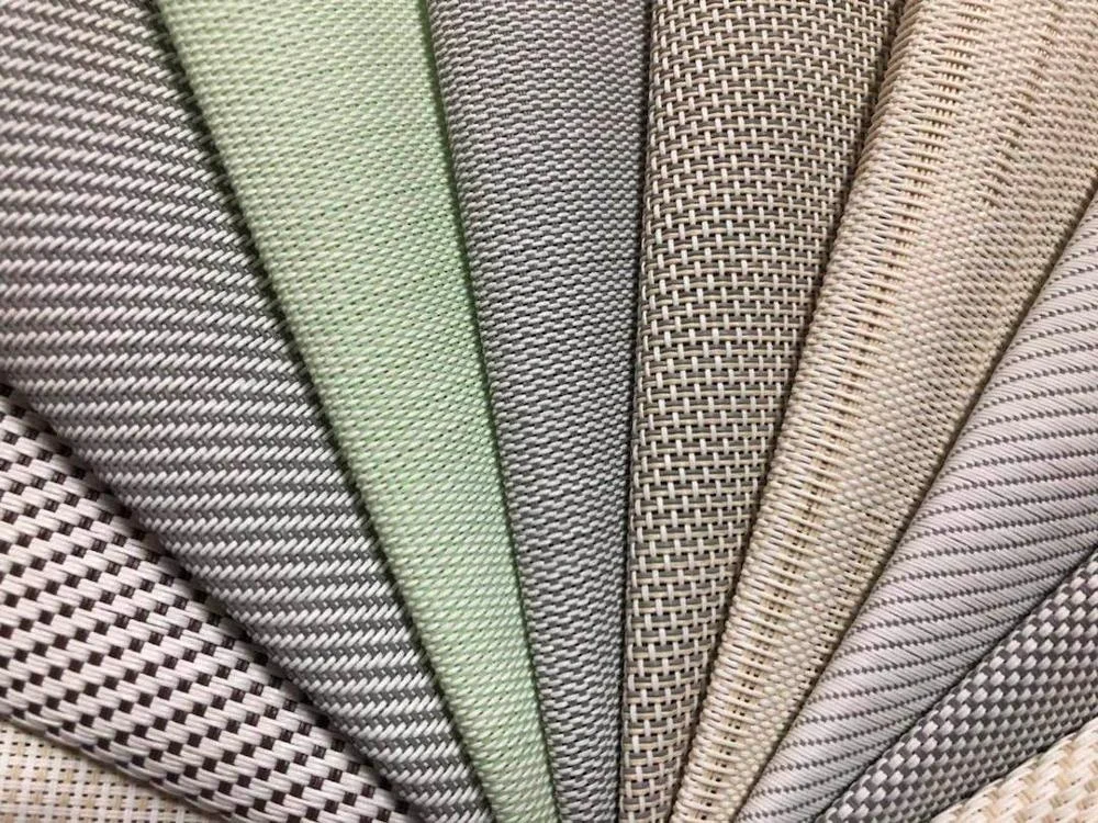 ZNZ Eco-friendly sun blind blackout PVC coated mesh blank out sunscreen fabric for window car shade curtain