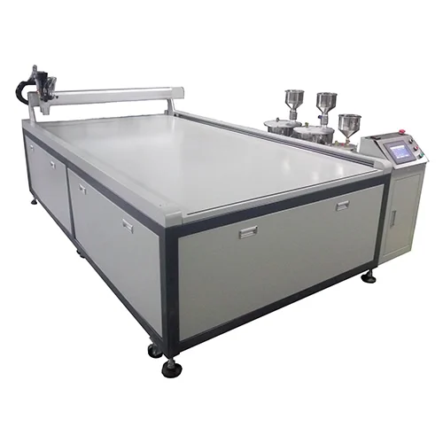 Двухкомпонентный автоматический Дозирующий клей для фоторамки и керамической плитки X axis travel 2400 мм AB