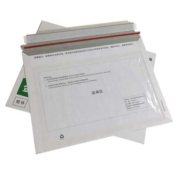 
Customize Design 300gsm White Cardboard Paper Envelope For Shipping Documents 