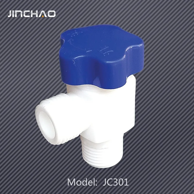 hydraulic control valve plastic angle valve lead-free PP material
