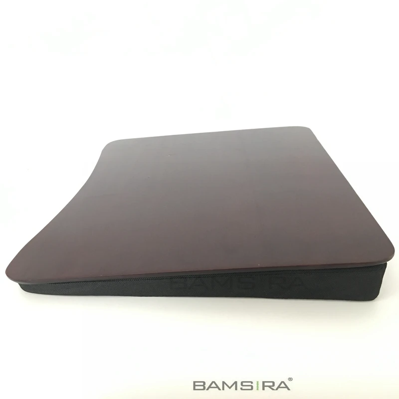 
Bamboo Large Size Lap top stand Laptop Desk With Pillow Cushion 
