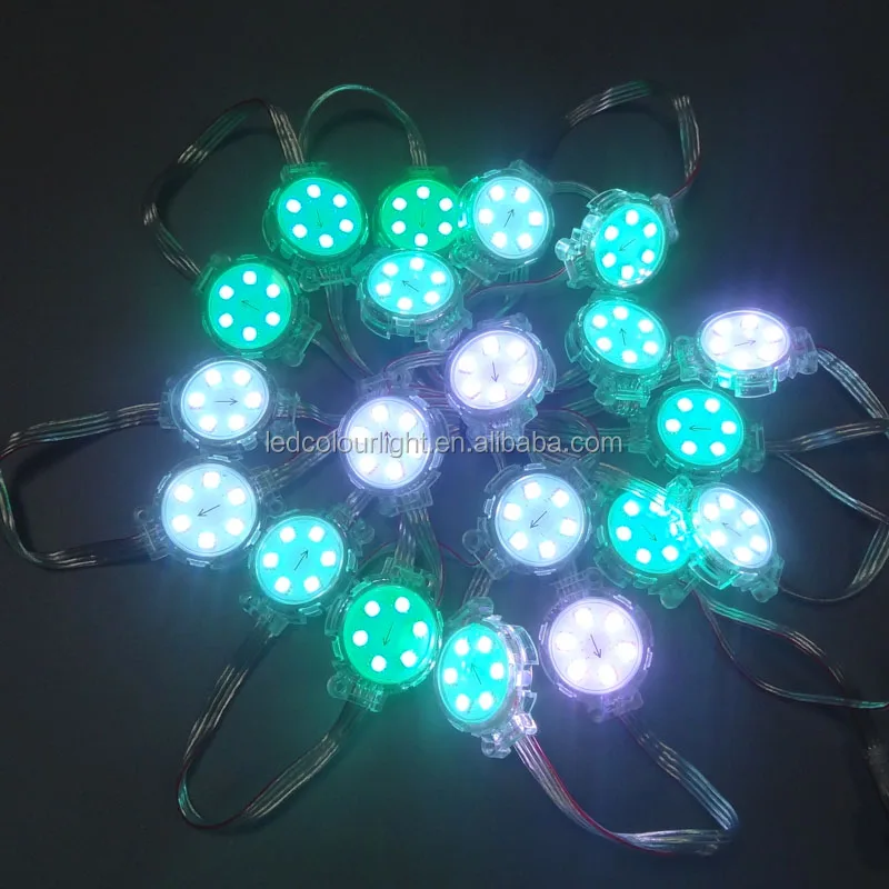 DC24V DMX addressable RGB WS2811 string RGB LED pixel module light