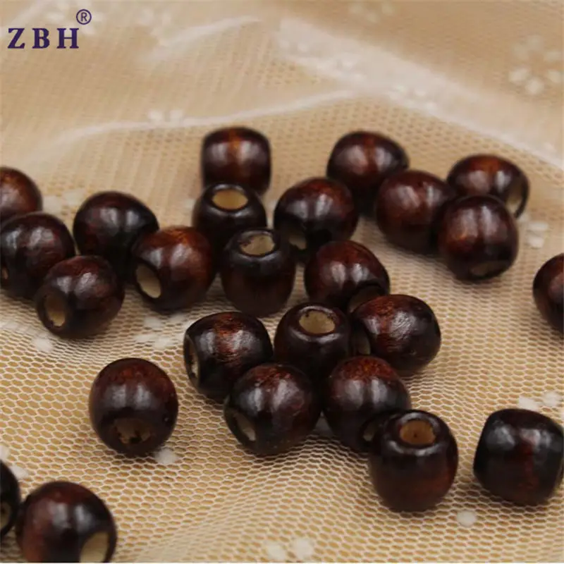 Supply large hole wooden beads,loose beads gift pocket wooden beads
