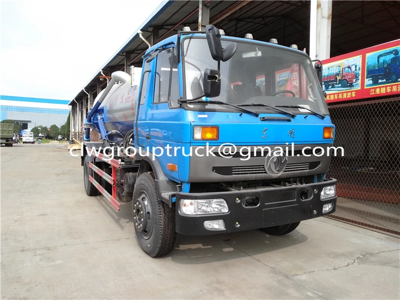 Fecal septic vacuum truck tanks for sale