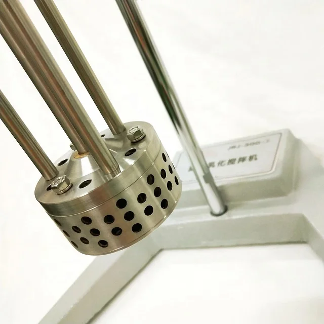 Laboratory high shear mixer/ homogenizer/ high speed disperser for small cosmetics mixing like lipstick mascara essential making