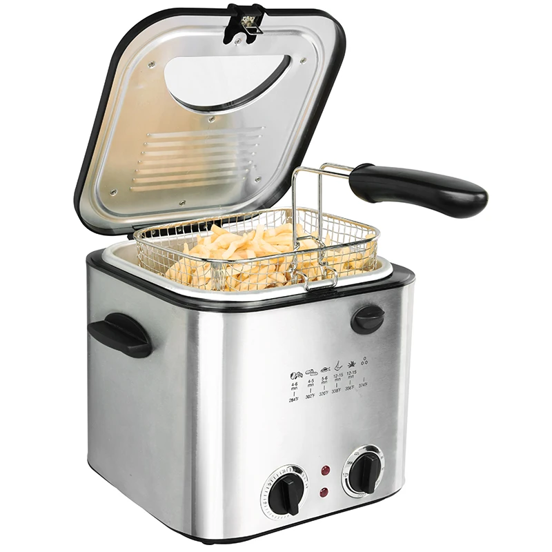 2.5L deep fryer with 30 minutes timer