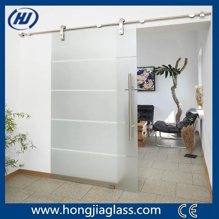 CE tempered glass sliding door glass large sliding glass doors