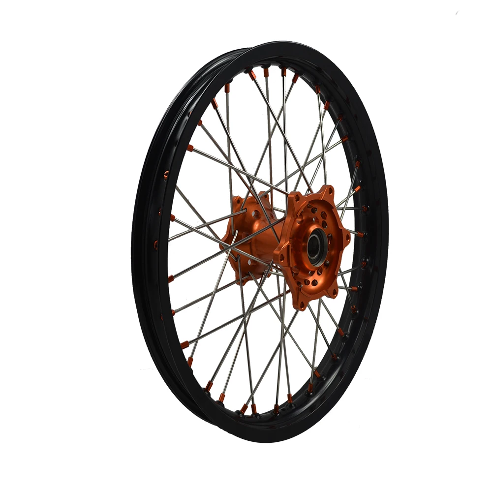SXF EXC SX Motocross Dirt bike CNC 19Inch 21Inch Alloy spoked wheels