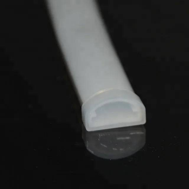 
Ip68 Waterproof Clear Silicone Casing Tube With End Cap And Clip 
