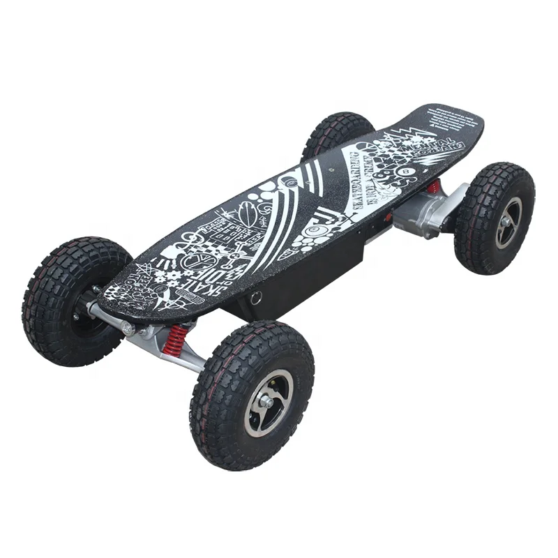 Hot sales 36v 14a Adult 4 Wheels Remote Control All Terrain High Powered off Road Electric Skateboard