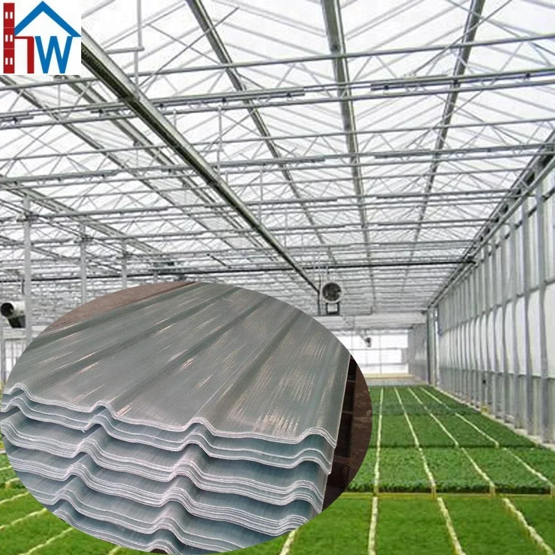 
Greenhouse material frp roofing sheet lighting tile 