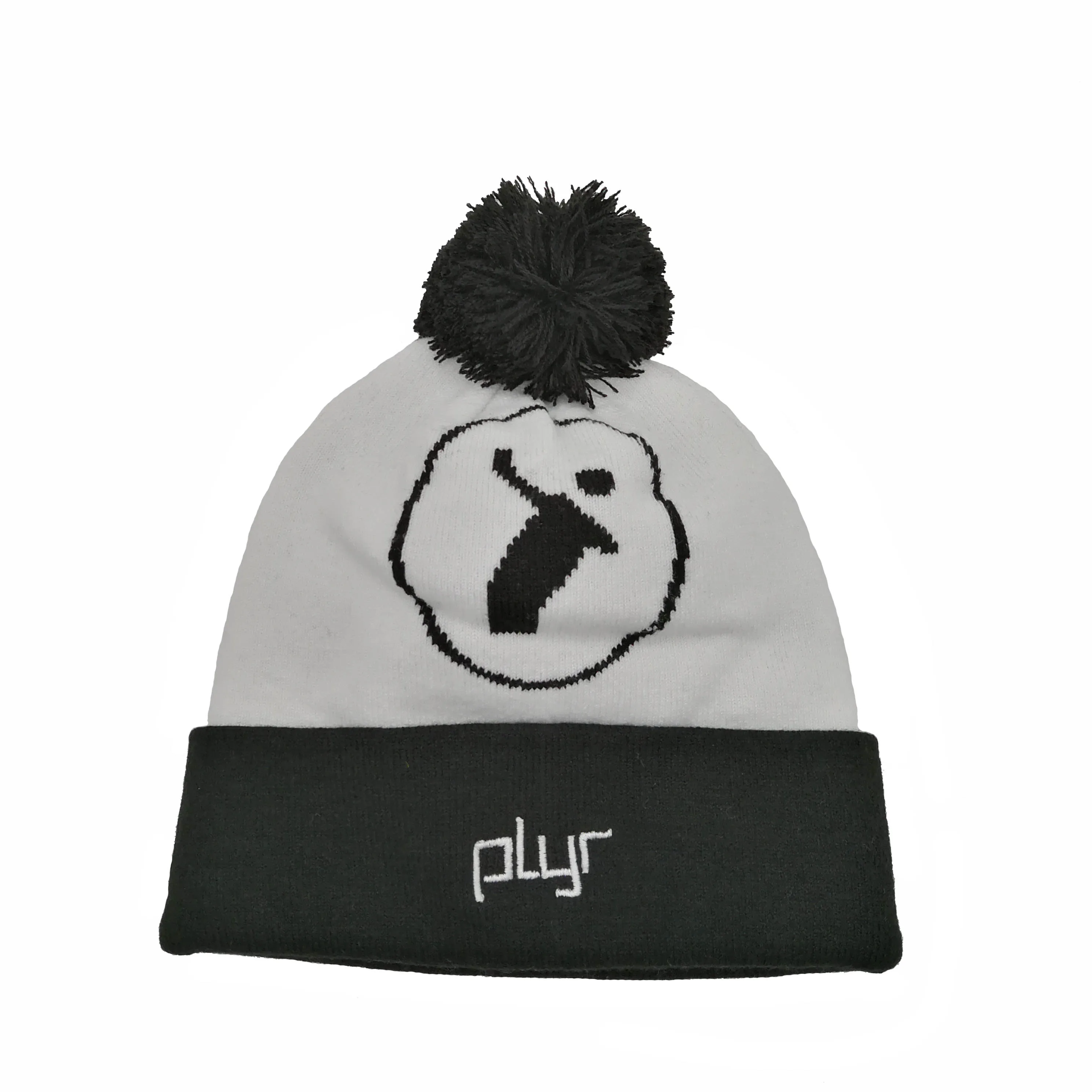 High Quality Sports Unisex Acrylic Custom Knitted Free Pom Beanie