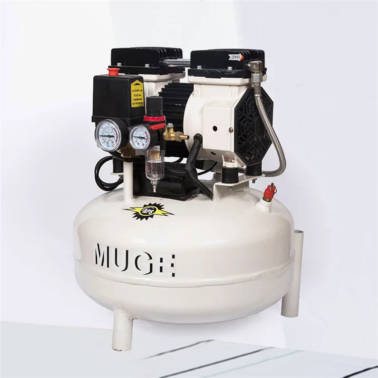 Малошумный воздушный компрессор 1hp, портативный воздушный компрессор, профессиональный воздушный компрессор