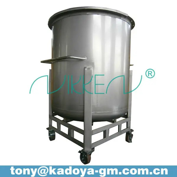 Переносной резервуар из нержавеющей стали 1000L