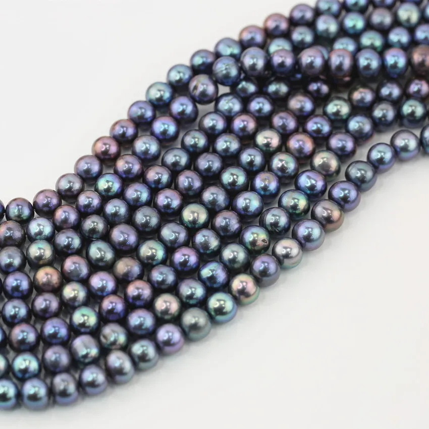 FEIRUN Wholesale Hot Sale 10-11mm  off round Natural White Freshwater Decoration Pearl Strand for Necklace Loose Pearls Best Gif