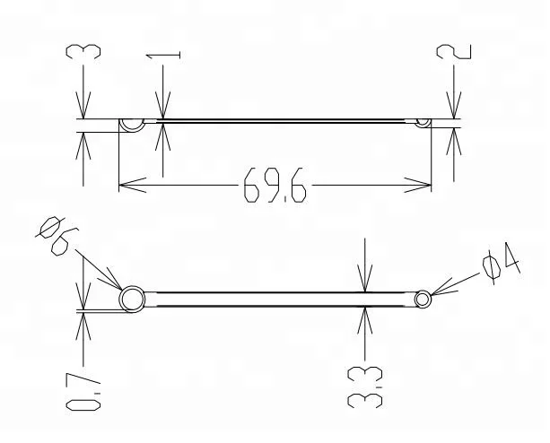 Anti Static plastic micro double side dosing scoop