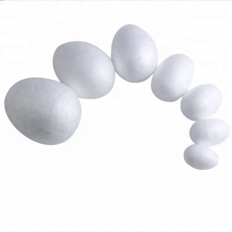 12CM Modelling Polystyrene Styrofoam Foam Egg For DIY Christmas Party Decoration Supplies Gifts