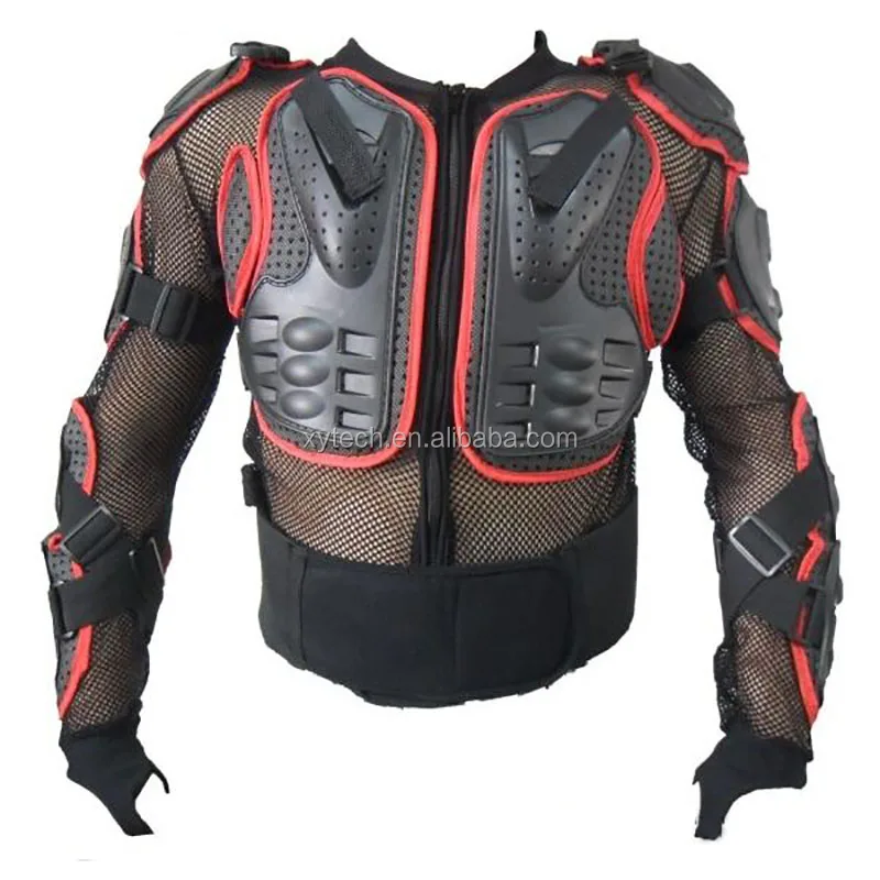 Motorcycle Jacket Armor Back Elbow Protector Racing Suit Motocross Gear Clothing M-4XL