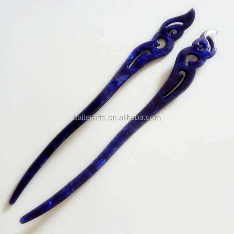 
Personalized Retro Hair Accessories Cellulose Acetate Acrylic Hair Pin Hair Stick For Women 