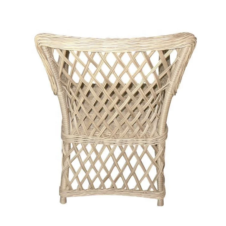 Yinzhou Living Quality Restaurant Armchair Wicker Chairs Outdoor Rattan Furniture Chair