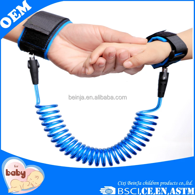 
WS-01 Baby child anti lost safety wrist link toddler wrist rein child safety harness wrist straps 