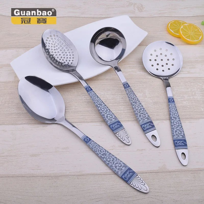 
Wholesale Durable Stainless Steel Ceramic Kitchen Utensil set 