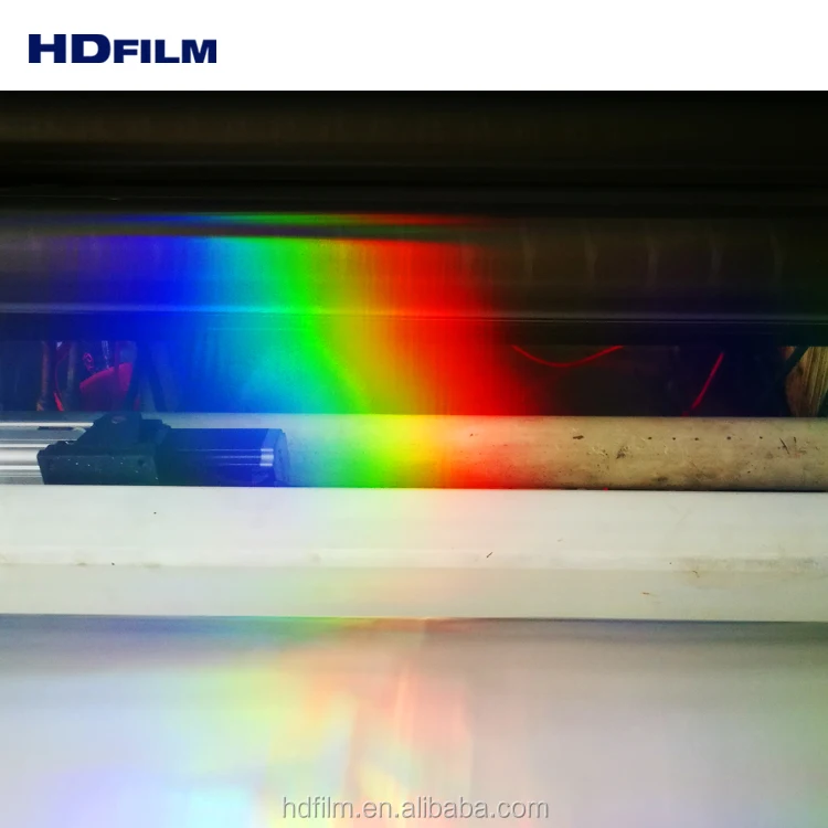 High Quality Seamless Transparent Holographic Lamination Film