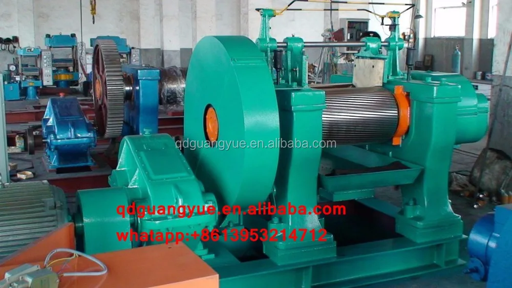 XKP-560 двойной ролик для резиновой крошки пиролиза отходов шин для резиновой крошки