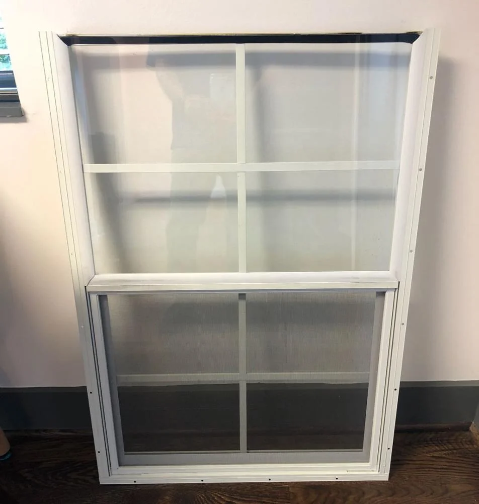 Minglei cheap aluminum double glazed windows for sheds and barns