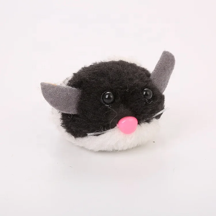 
customized Cute Shaking plush Cat Mouse Toy Cotton Catnip Cat Toy 