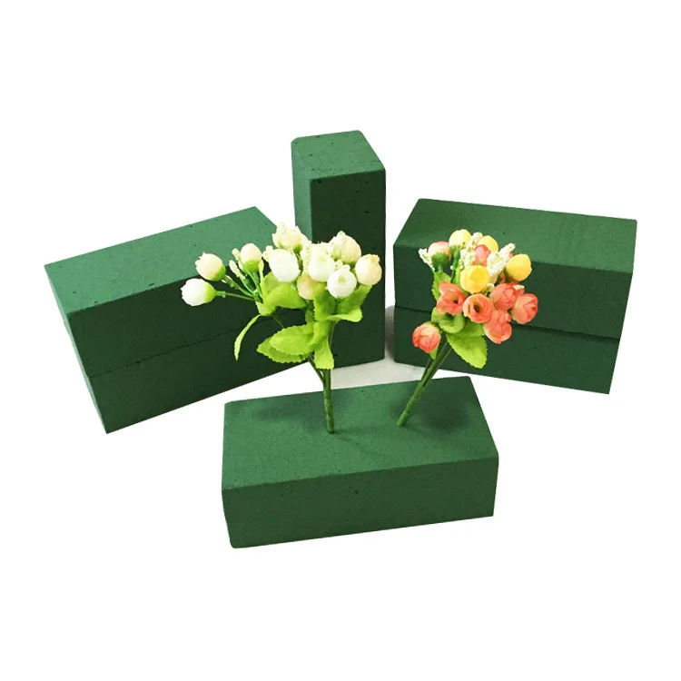 High quality  raw material for fresh flower green floral foam  flower mud high density flower arrangement mud floral foam