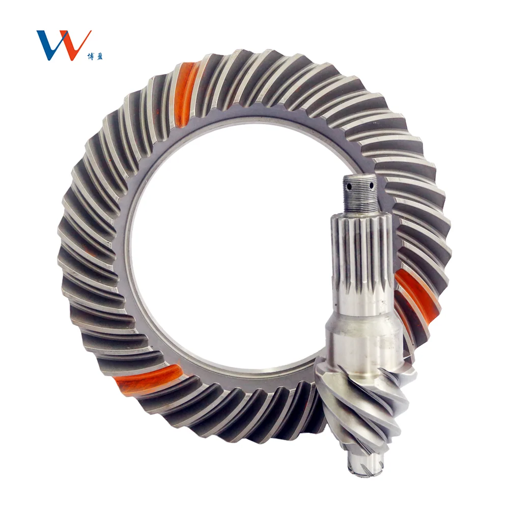 
Truck hobbing crown wheel and pinion swing gear for excavator 