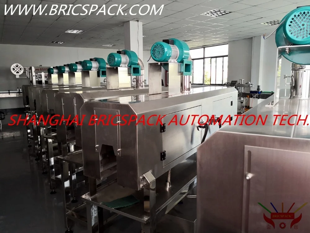 
Professional manufacturer auto shrink sleeve labeling machine for beverage fruit juice pet water bottles pack with steam tunnel 