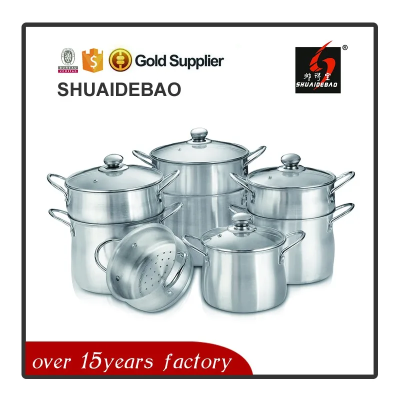 Производитель из Турции скороварка набор алюминиевой посуды