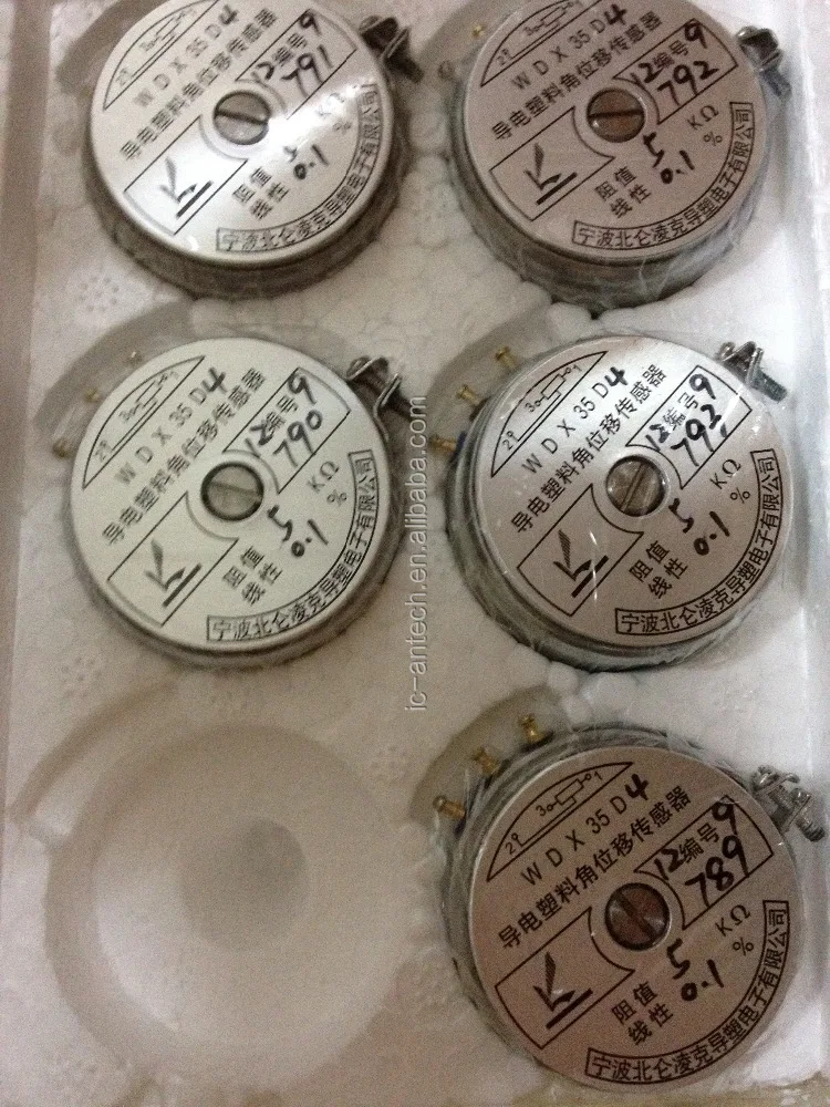 NEW ORIGINAL WDX35D WDX35D4 WDX35D-4 0.1% Linearity Angle Sensor 1K 2K 5K