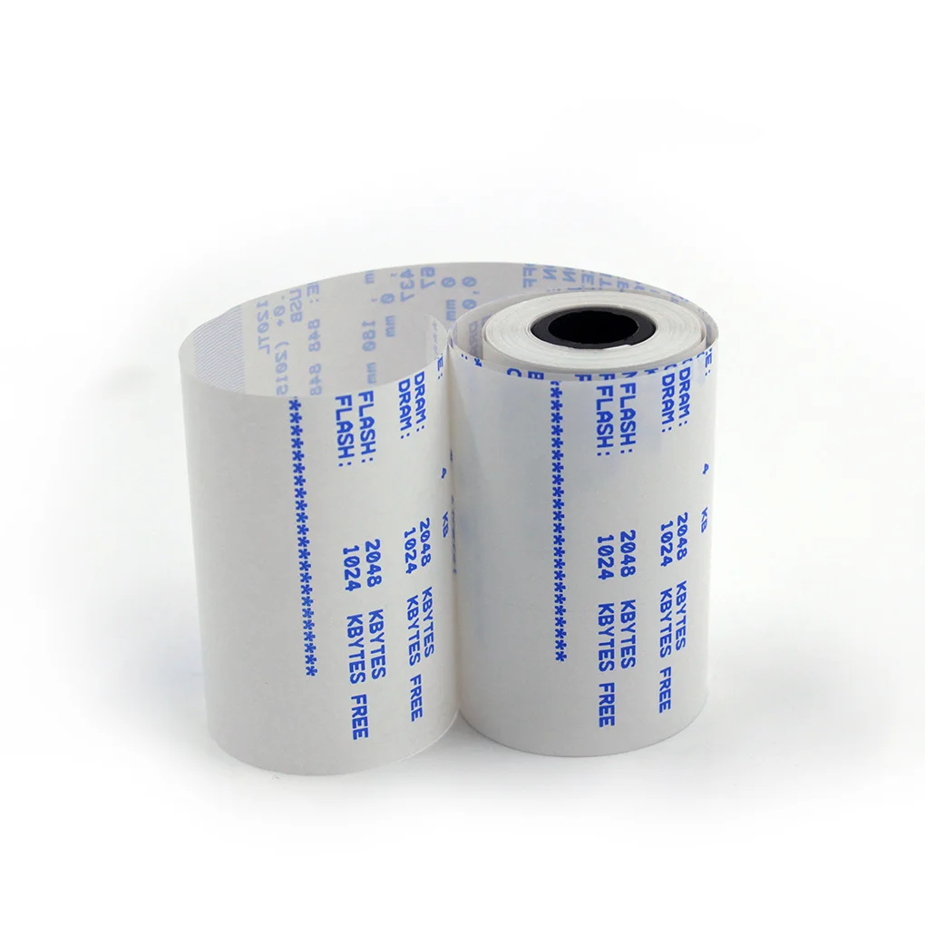 Горячая Распродажа, оптовая цена, 58 мм рулоны термобумаги с голубым изображением