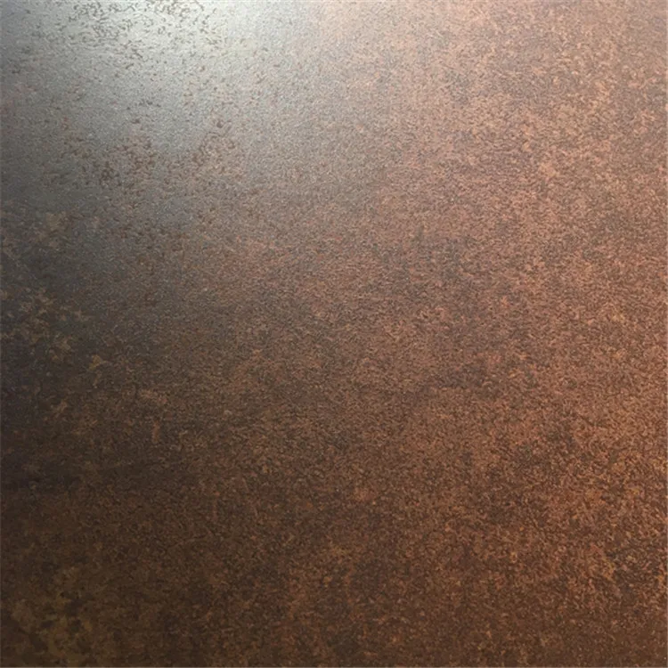 stainless steel hot press plate mould with stone decorative pattern