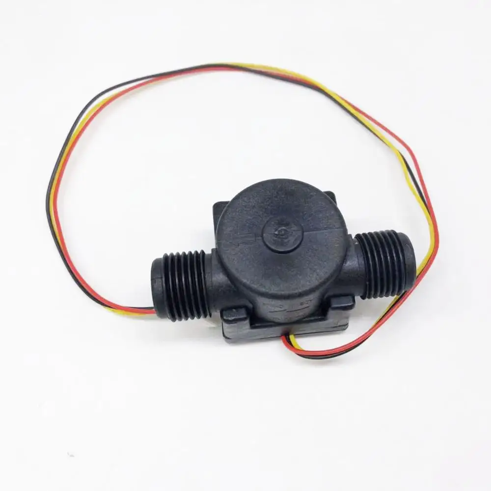 1~30 L/Min flow range magnetic plastic hall effect water flow sensor
