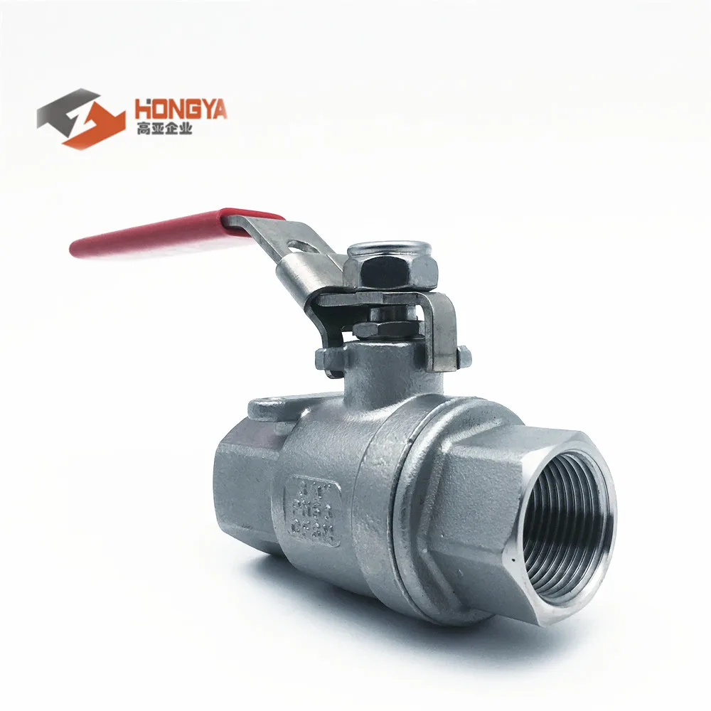 Шаровой кран из нержавеющей стали M3 2PC IC NPT BSP длинного типа